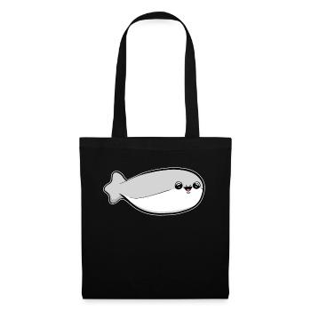 Sacabambaspis Poisson Meme - Sac en tissu - noir - Devant