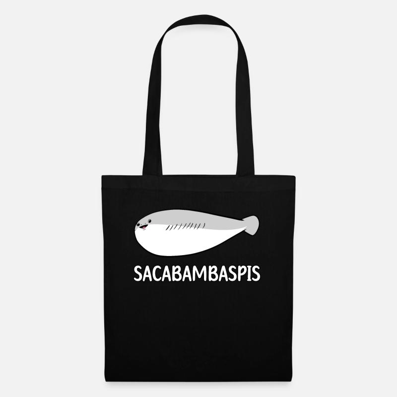 Sacabambaspis Fisch Meme - Stoffbeutel - Schwarz