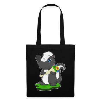 Bouquet de moufettes - Sac en tissu - noir - Devant