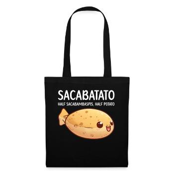 Drôle De Poisson Meme - Sac en tissu - noir - Devant