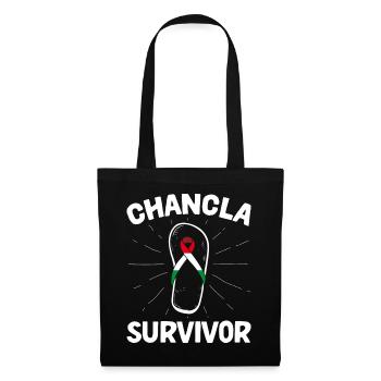 Flag of La Chancla Mexican Mexico - Tote Bag - black - Front