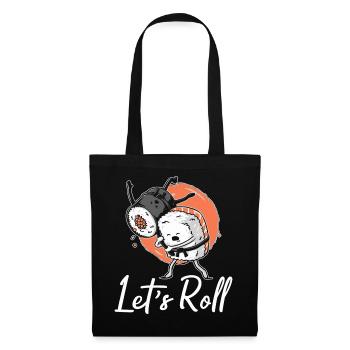 Sushi Sashimi Japanese Asian Food - Tote Bag - black - Front