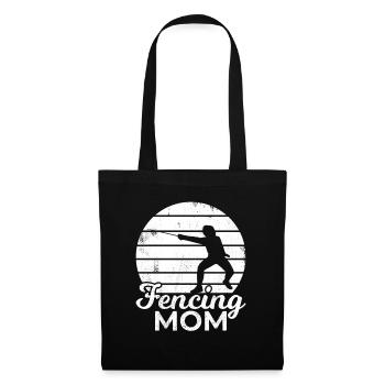 Mom Fencer - Tote Bag - black - Front