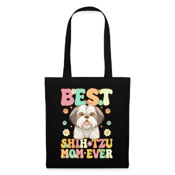 Groovy Dog Lover - Tote Bag - black - Front