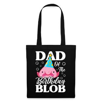 Blobfish Enfants Anniversaire Animal De Mer - Sac en tissu - noir - Devant
