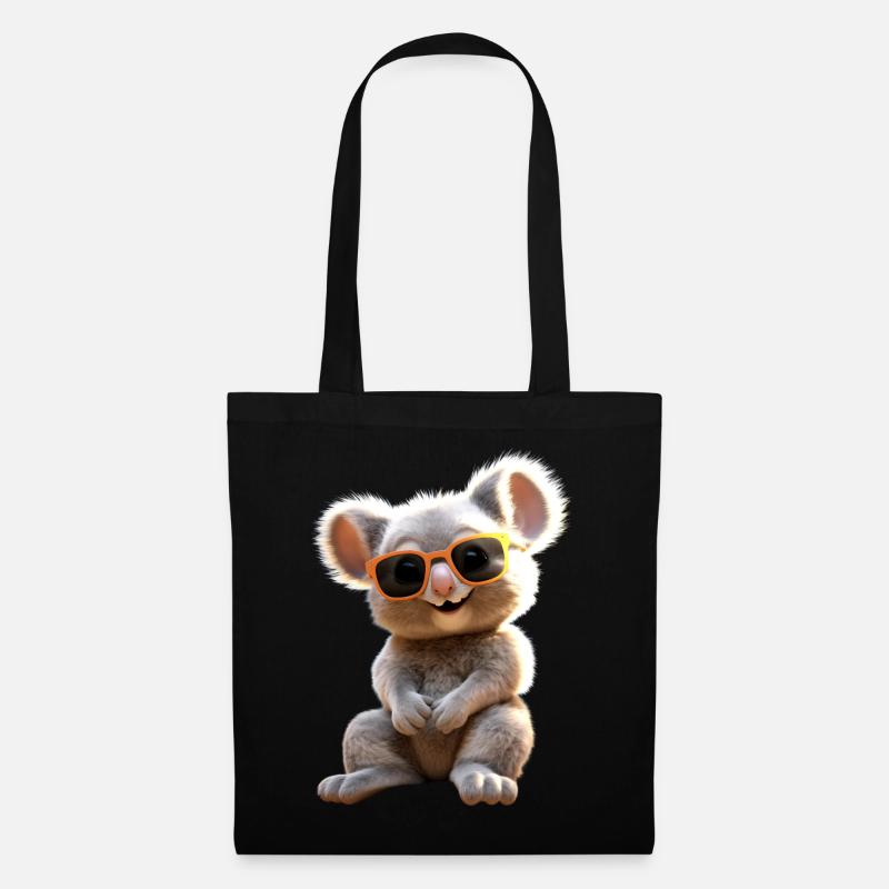 Koala Australie Koalas Koala Ours Mignon Koala Ours - Sac en tissu - noir