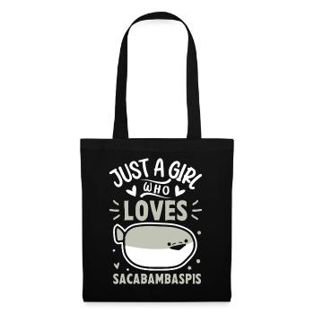 Poisson Meme - Sac en tissu - noir - Devant