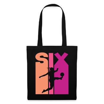 6th Birthday Women's Soccer Soccer Player Soccer - Tote Bag - black - Front