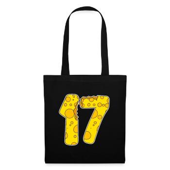 17 Year Old Funny Cheese - Tote Bag - black - Front