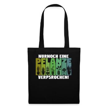 Just a Plant Gardener Potted Plant Garden - Tote Bag - black - Front