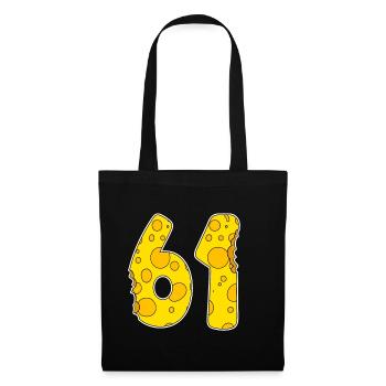 61 years of Lustig Käse - Tote Bag - black - Front