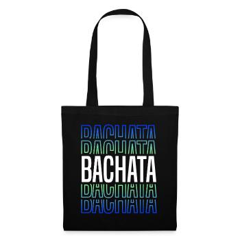 Lettrage Bachata pour une danse sensuelle - Sac en tissu - noir - Devant