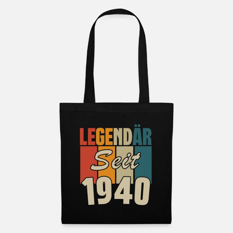 Legendär seit 1940 - Stoffbeutel - Schwarz