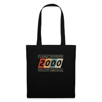 2000 anniversaire classique original II - Sac en tissu - noir - Devant