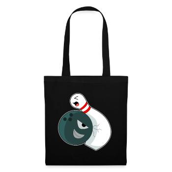 Bowling Bowlingkugel Pin - Stoffbeutel - Schwarz - Vorne