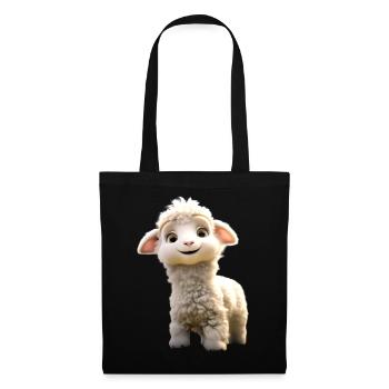 Sheep Lamb Mow Sheep Shepherd Cute Sheep Sheep - Tote Bag - black - Front