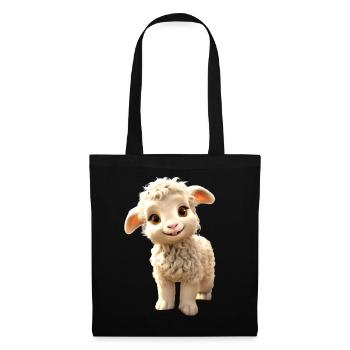 Sheep Lamb Mow Sheep Shepherd Cute Sheep Sheep - Tote Bag - black - Front