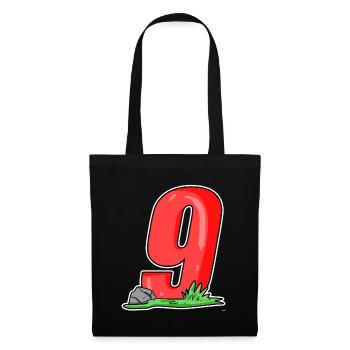 Number 9 Number - Tote Bag - black - Front