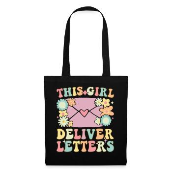 Postal service female postal workers - Tote Bag - black - Front