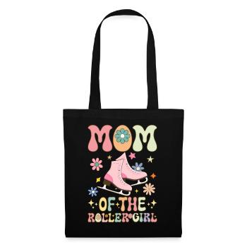 Roller Skating Skater Girl Mom - Tote Bag - black - Front