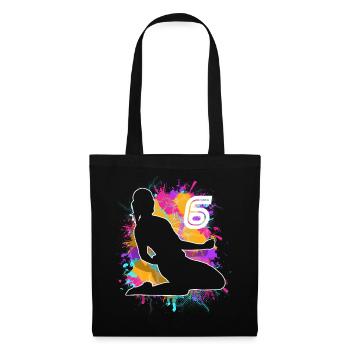 Soccer Woman Soccer 6th Birthday - Tote Bag - black - Front