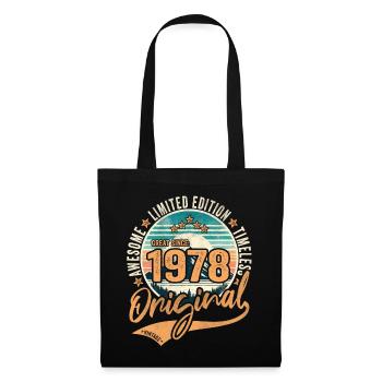 Born in 1978 46th Birthday Original 1978 - Tote Bag - black - Front