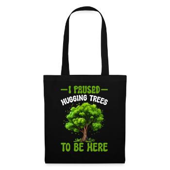 Défenseurs des arbres et écologistes - Sac en tissu - noir - Devant