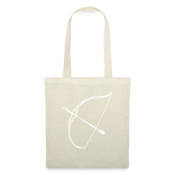 Arc et flèches - Sac en tissu - nature - Devant