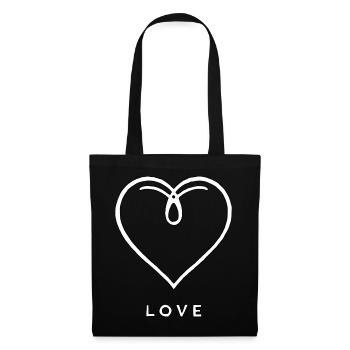 Simple Love - Tote Bag - black - Front