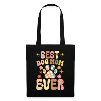 Groovy Pekingese Mom - Tote Bag - black - Front