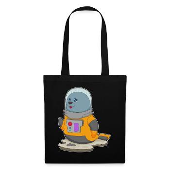 Seal Astronaut Space - Tote Bag - black - Front