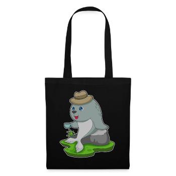 Seal Coffee Mug - Tote Bag - black - Front