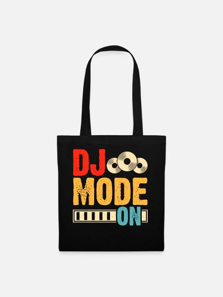 Modo Dj activado - Bolsa de tela - negro