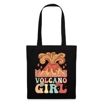 Groovy Volcanoes Female Volcano Lover Geolo - Tote Bag - black - Front