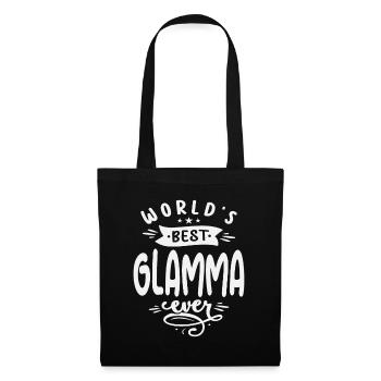 World's Best Glamma Ever Cool Gifts For Glamma - Tote Bag - black - Front