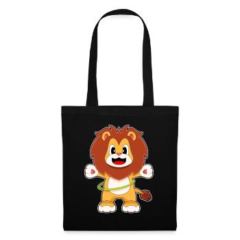 Gymnastique d’entraînement Lion Fitness Hoop - Sac en tissu - noir - Devant