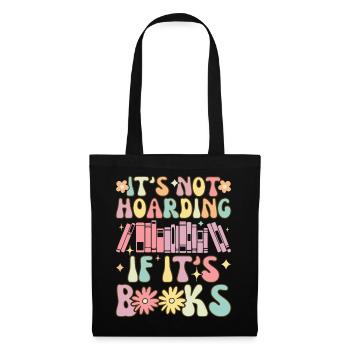 Groovy Book Reader - Tote Bag - black - Front