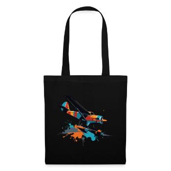 Model Airplane Pilot Airplane Hobby Airplane - Tote Bag - black - Front
