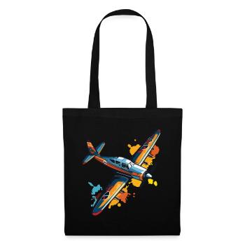 Model Airplane Pilot Airplane Hobby Design - Tote Bag - black - Front