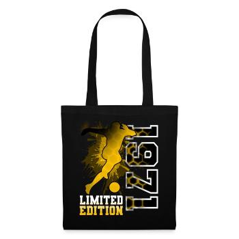 1971 Year of birth Birthday Football - Tote Bag - black - Front