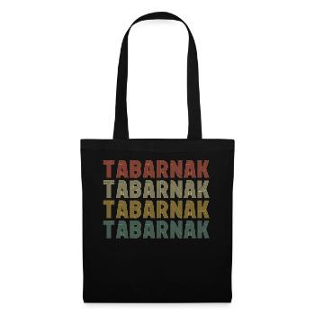 TABARNAK Je Peux Pas Je Me Barre Au Canada Retro - Sac en tissu - noir - Devant