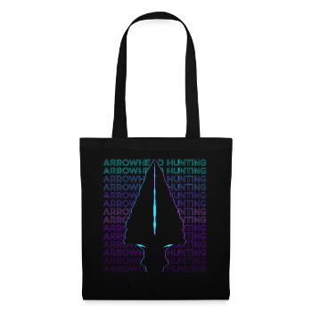 Arrowhead Hunting Arrowhead Hunter Retro - Tote Bag - black - Front