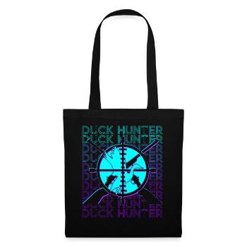 Duck Hunter Duck Hunting Retro - Tote Bag - black - Front