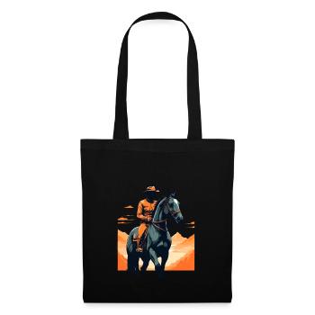 Aesthetic Horses Iconic Equestrian Design - Tote Bag - black - Front