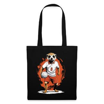 Meerkat Handball Player Streetwear Style - Tote Bag - black - Front