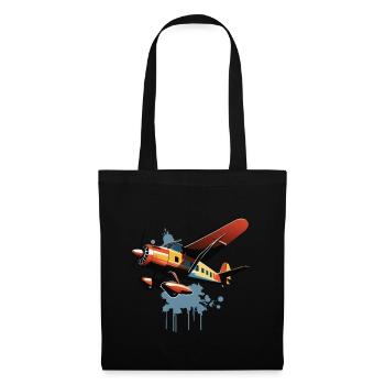 Model Airplane Pilot Airplane Hobby Design - Tote Bag - black - Front