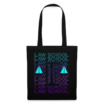 Law School Future Lawyer Student Degree R - Tote Bag - black - Front