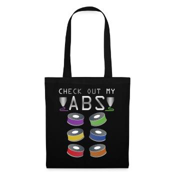 3D Printing Funny Saying Filament - Tote Bag - black - Front