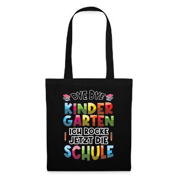 Enrollment Bye Bye Kindergarten I'm Rocking Now - Tote Bag - black - Front