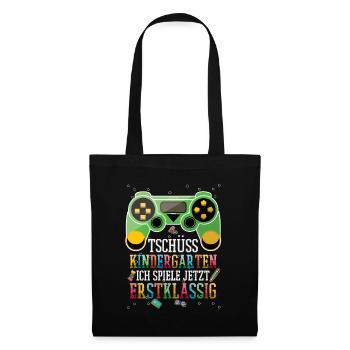 Bye bye kindergarten I'm playing first class now - Tote Bag - black - Front
